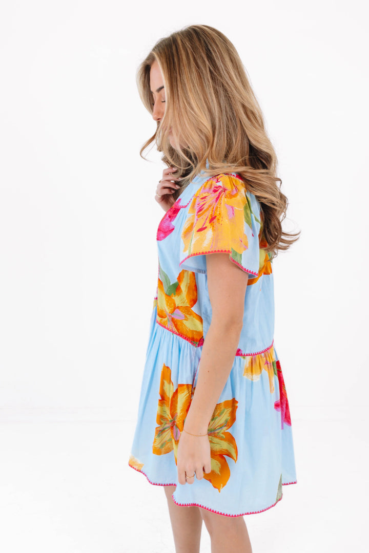 The Kiera V-Neck Dress