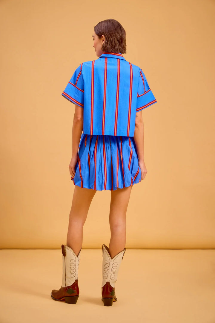 Taylor Skirt | Ledger Stripe
