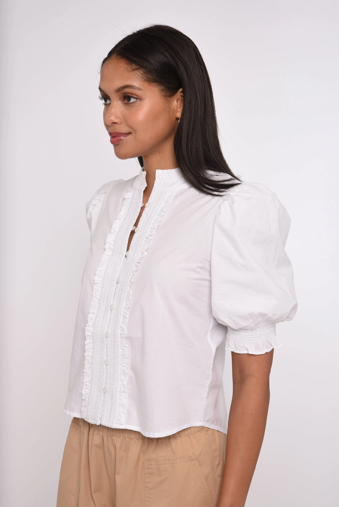 Zinny Top | Bright White