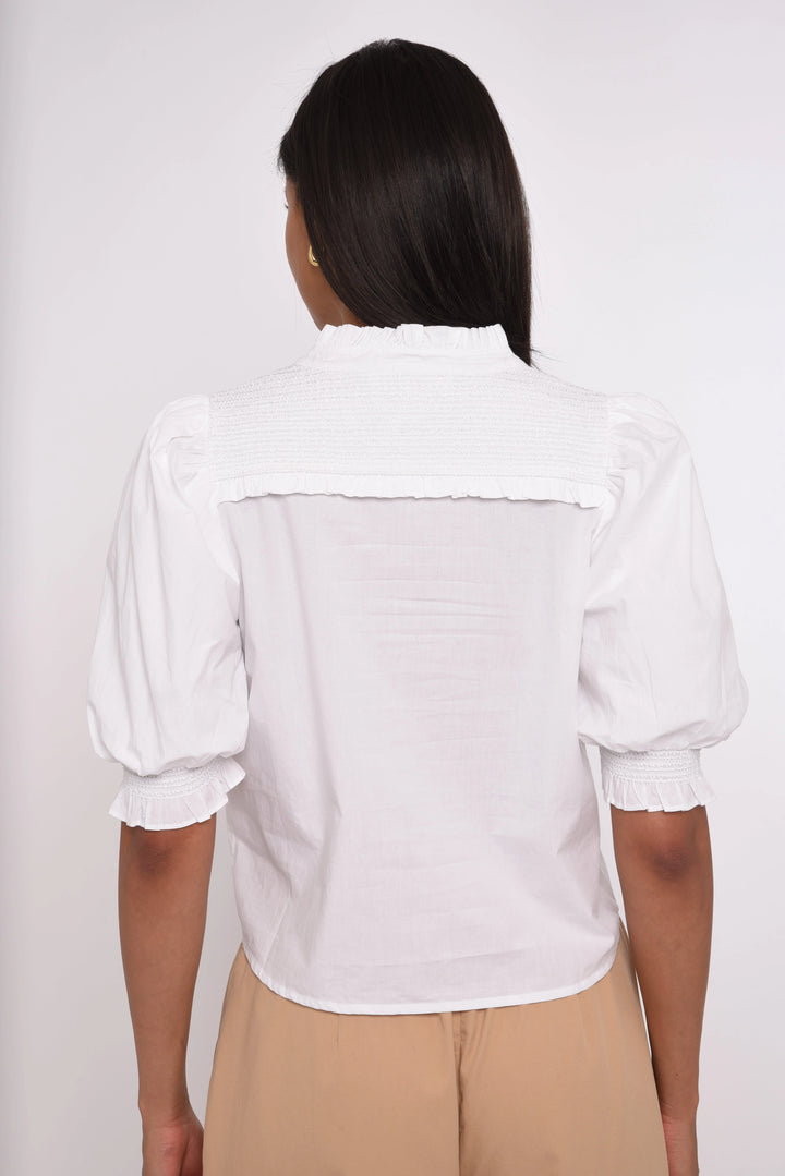 Zinny Top | Bright White
