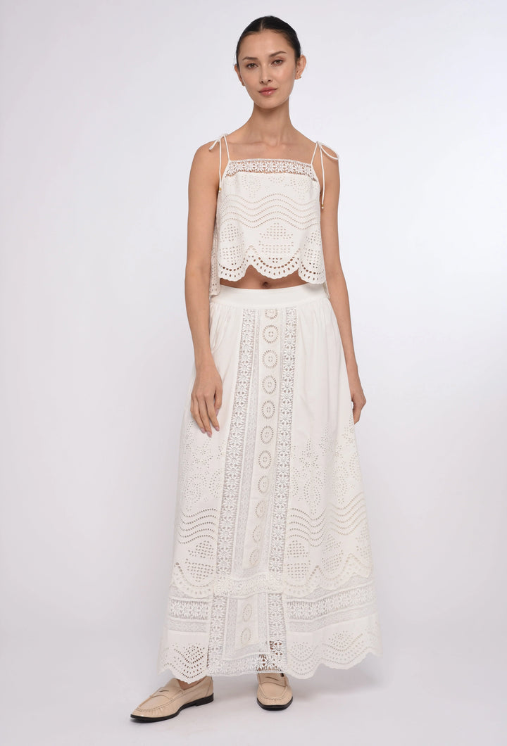 Ellie Cami Top | Bright White