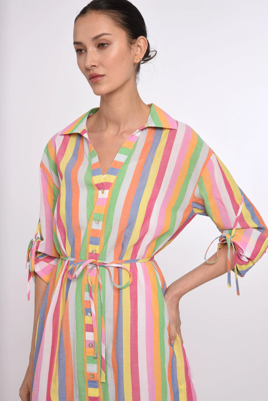 Shannon Mini Dress | Surya Stripe
