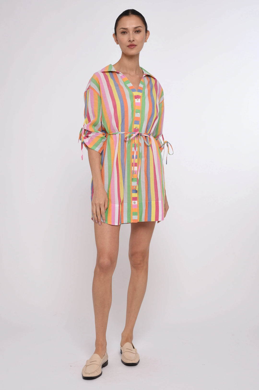 Shannon Mini Dress | Surya Stripe