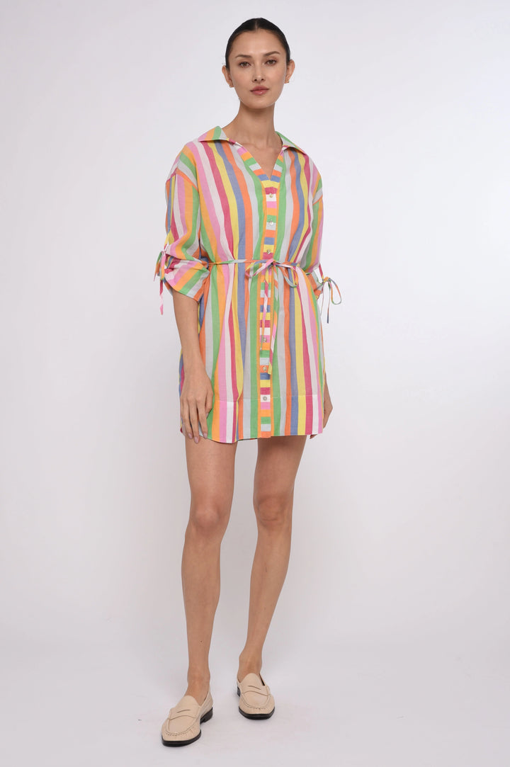 Shannon Mini Dress | Surya Stripe