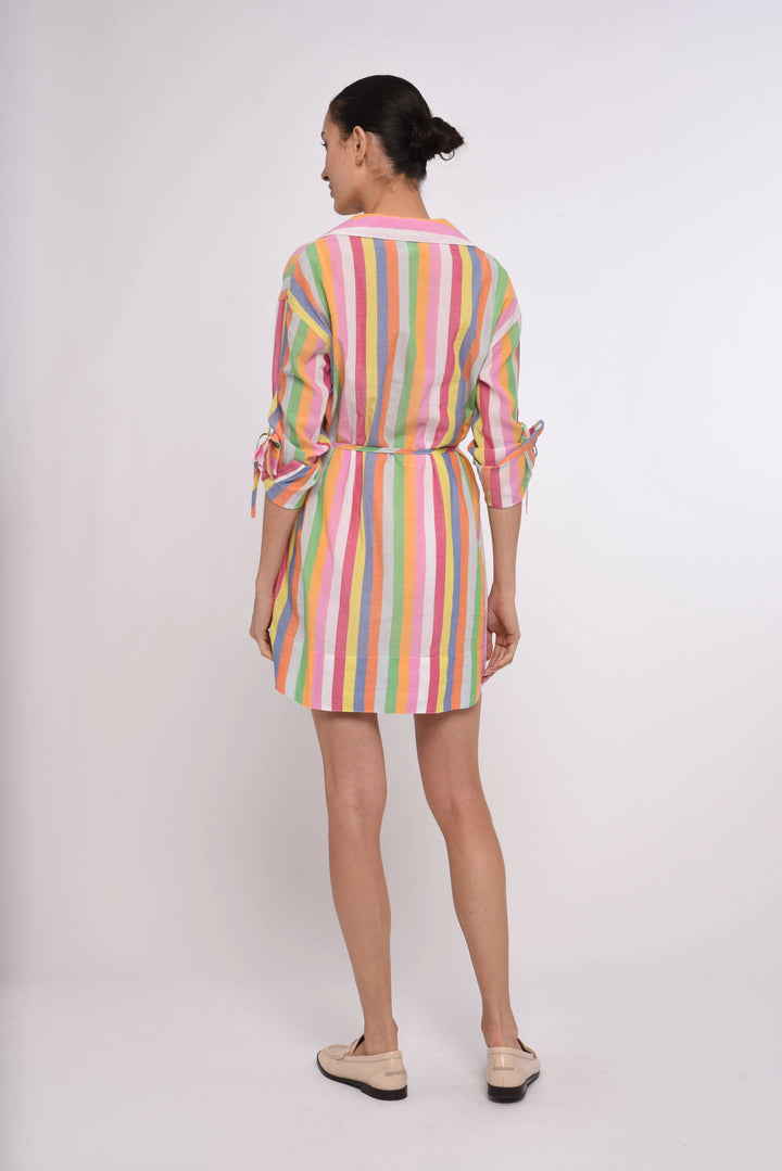 Shannon Mini Dress | Surya Stripe