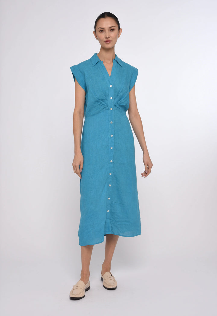 Simmons Dress | Maui Blue