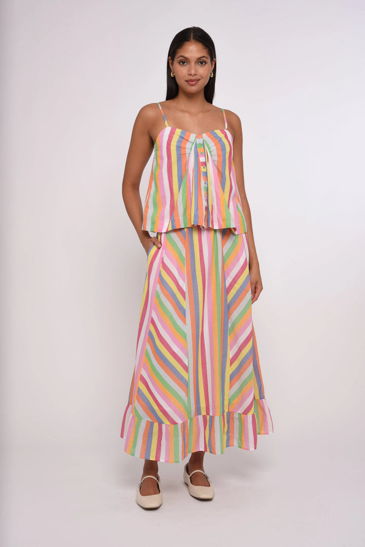 Maxi Skirt | Surya Stripe
