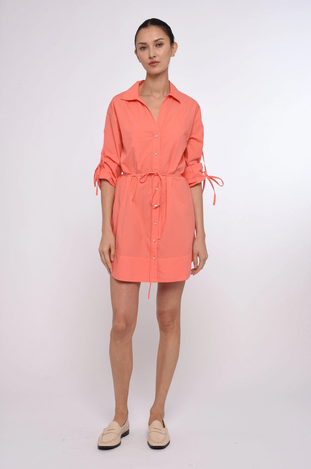 Shannon Mini Dress | Georgia Peach