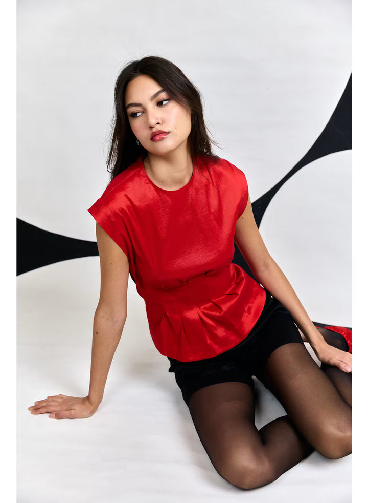 Arden Top | Red