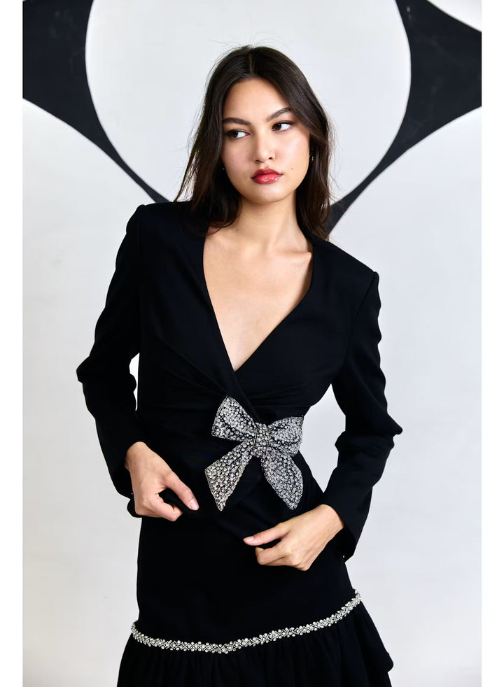 Noemie Jacket | Black Ponte