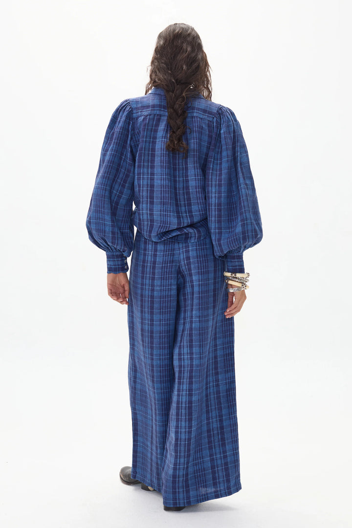 Camille Shirt | Ocean Checks