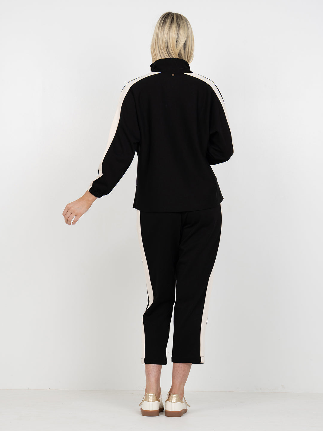 Long Sleeve Poppy Top | Midnight Vanilla