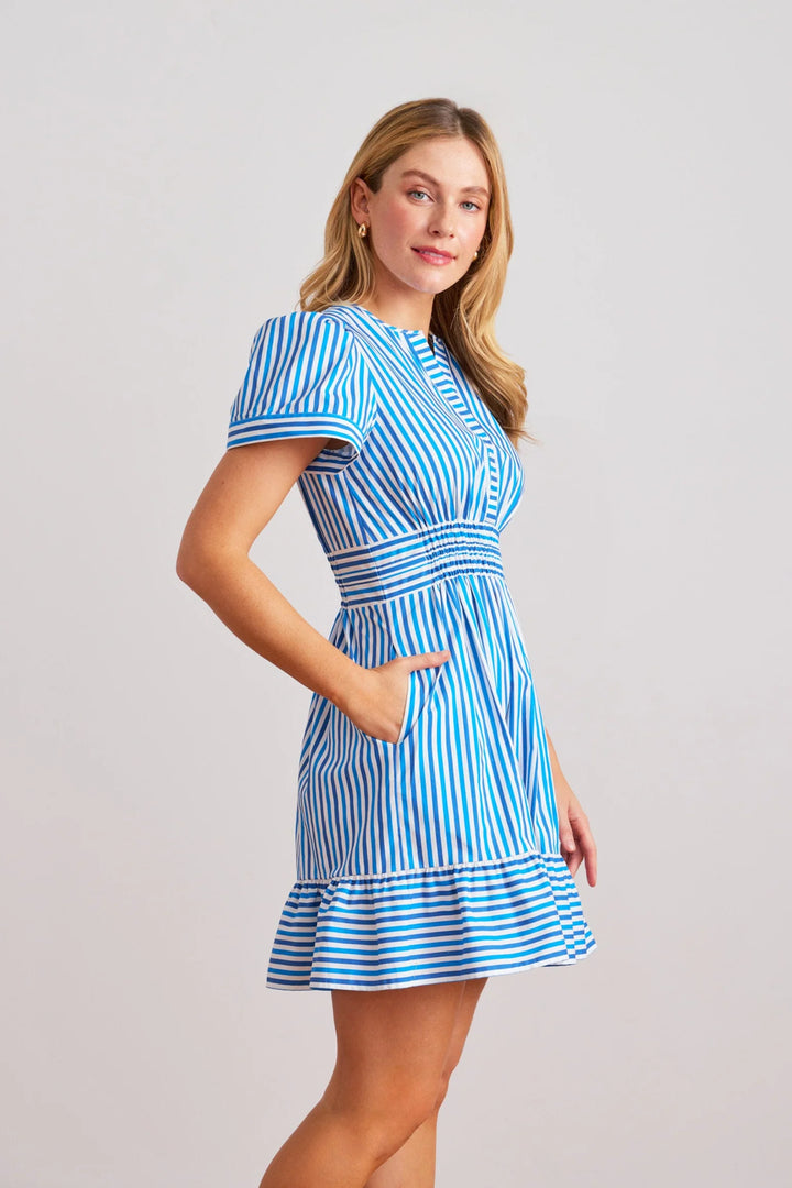 Eloise Mini Dress | Regatta Stripe