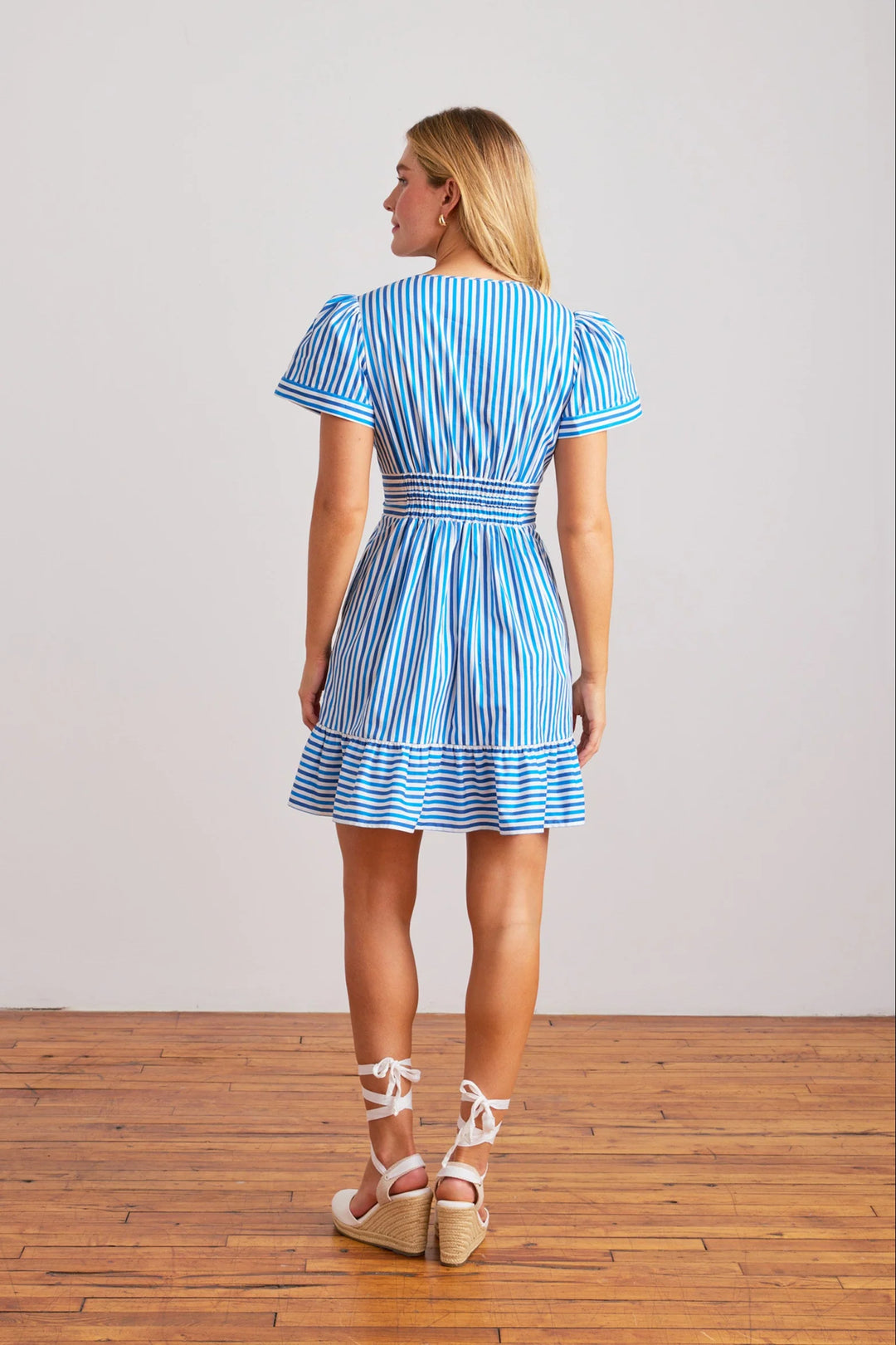 Eloise Mini Dress | Regatta Stripe