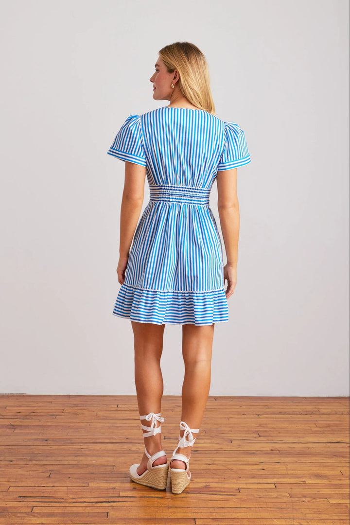 Eloise Mini Dress | Regatta Stripe
