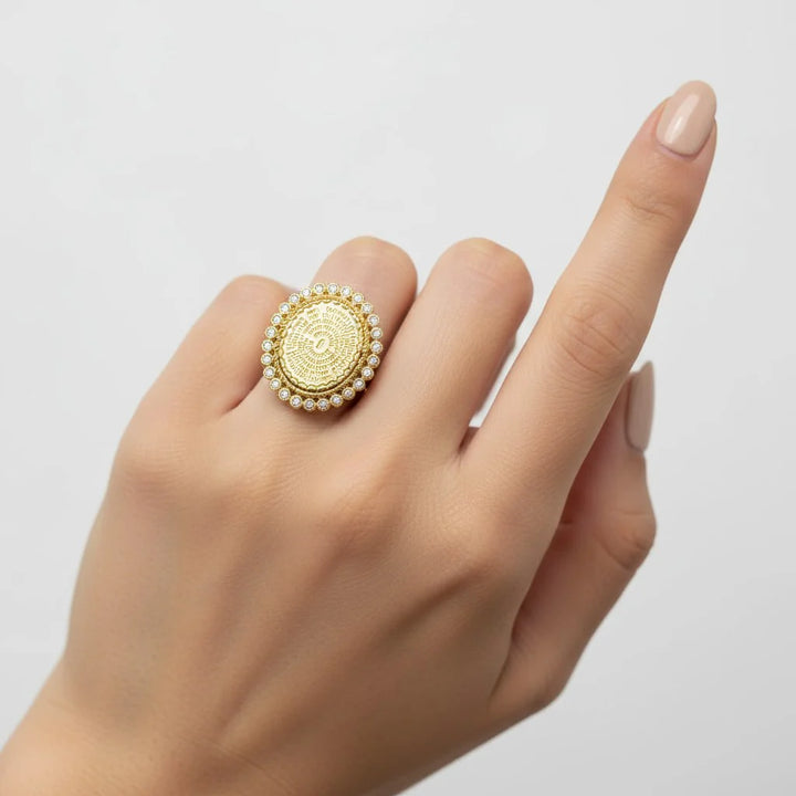 The Lord's Prayer Ring | Gold