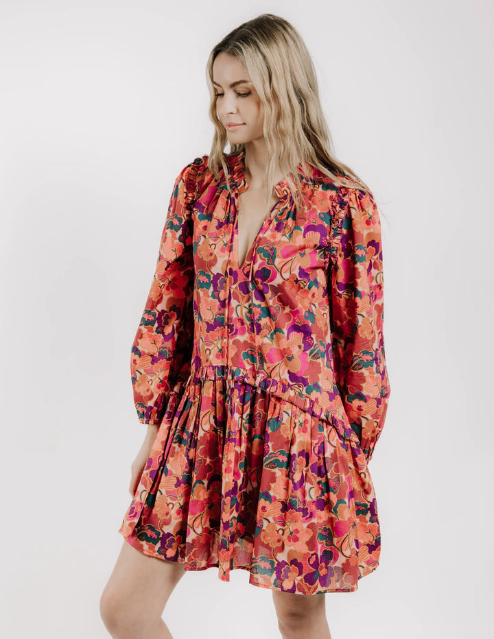 Edith Long Sleeve Dress | Prospect Floral Liberty