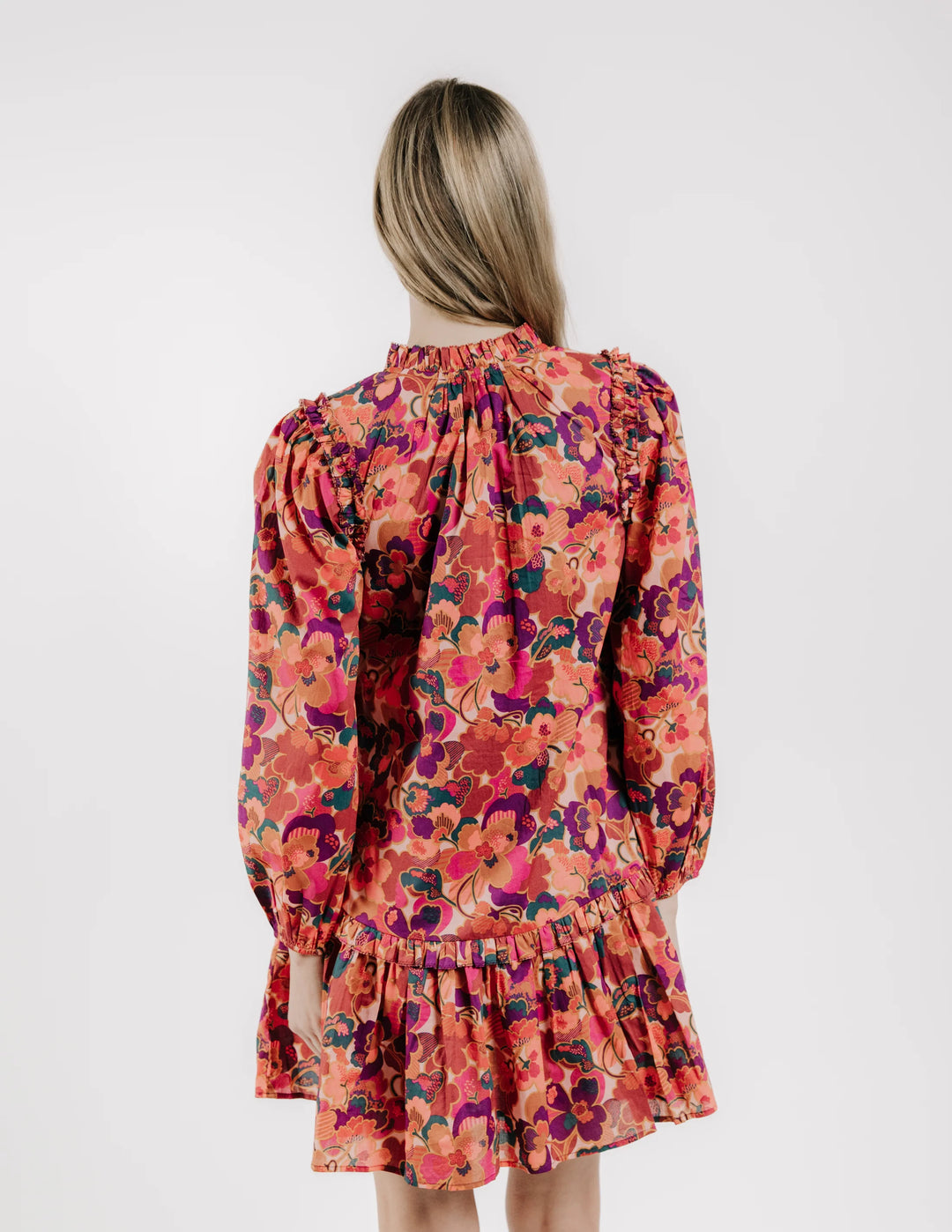 Edith Long Sleeve Dress | Prospect Floral Liberty