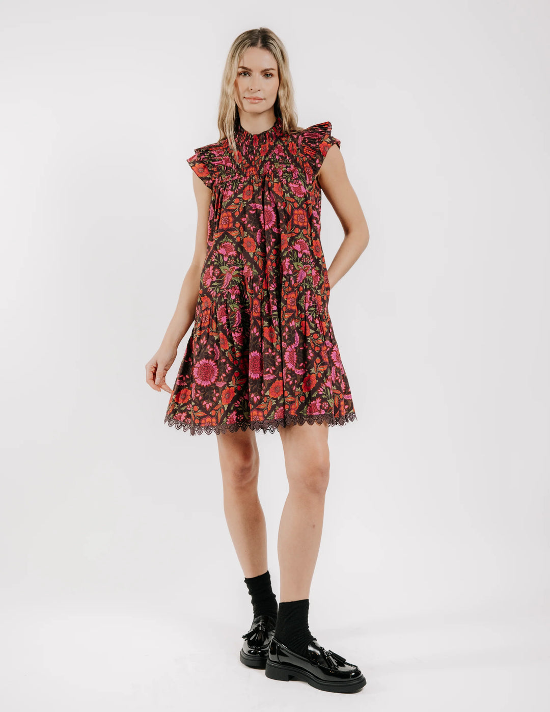 Poppy Mini Dress | Tabitha Floral
