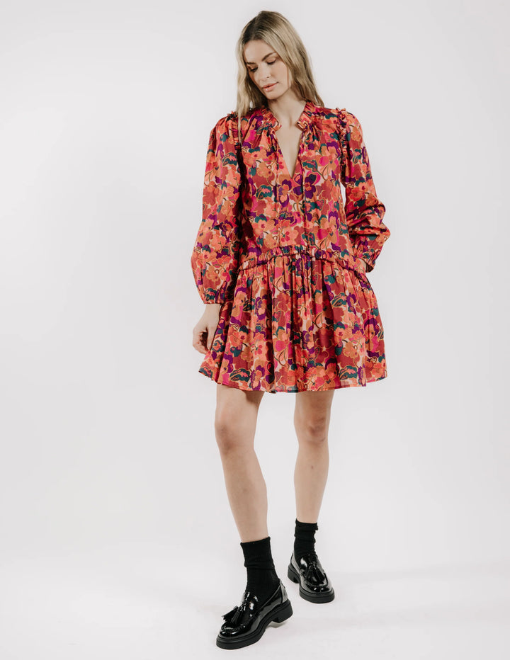 Edith Long Sleeve Dress | Prospect Floral Liberty