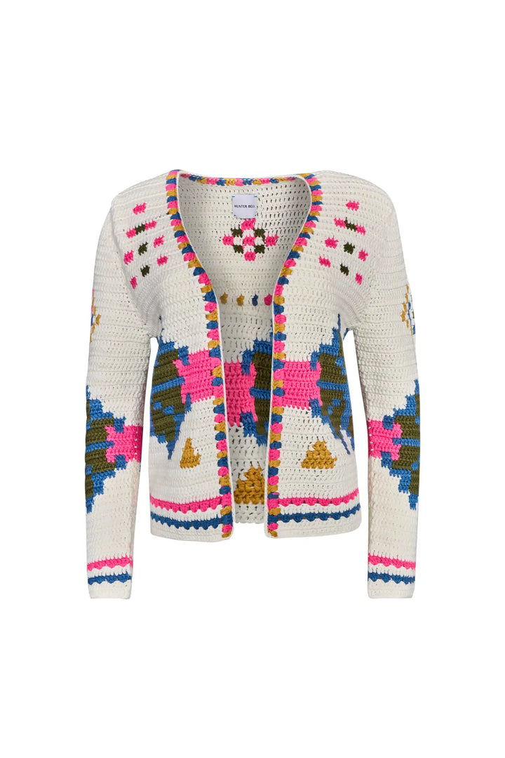 Callen Cardigan | Pink Multi