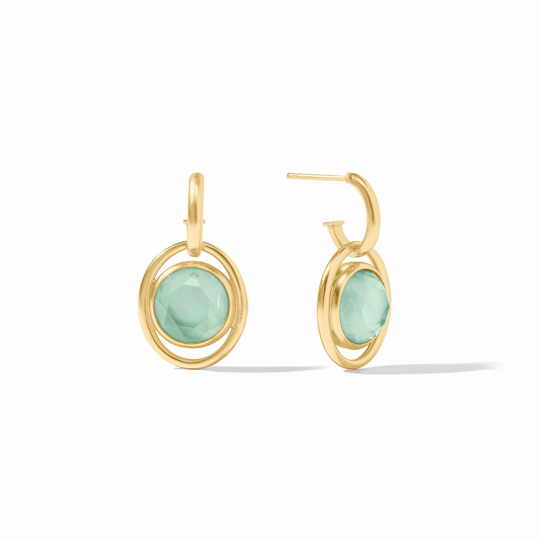 Laguna Hoop & Charm Earring | +Colors