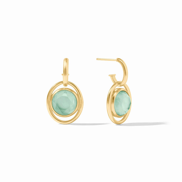 Laguna Hoop & Charm Earring | +Colors