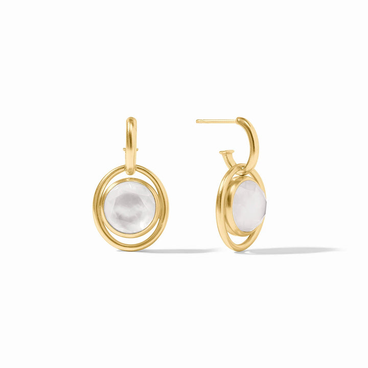 Laguna Hoop & Charm Earring | +Colors