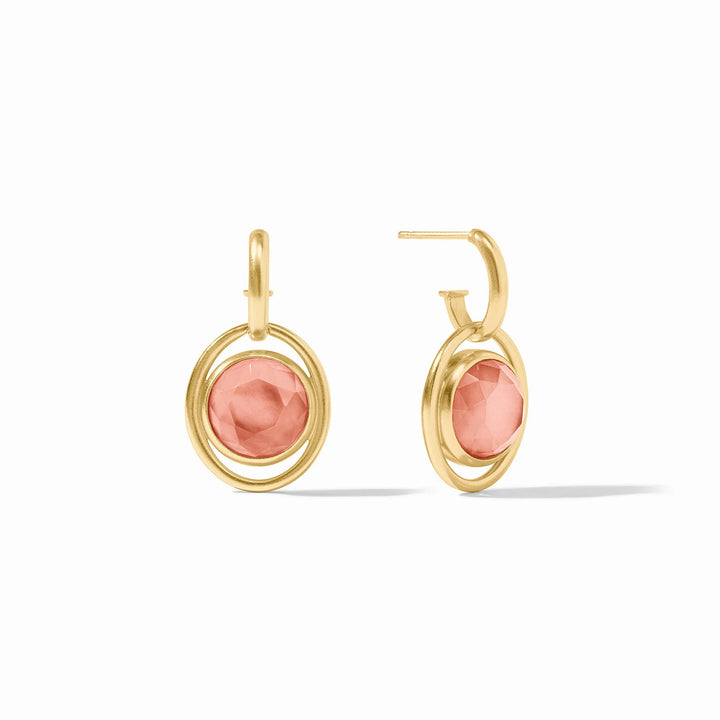 Laguna Hoop & Charm Earring | +Colors