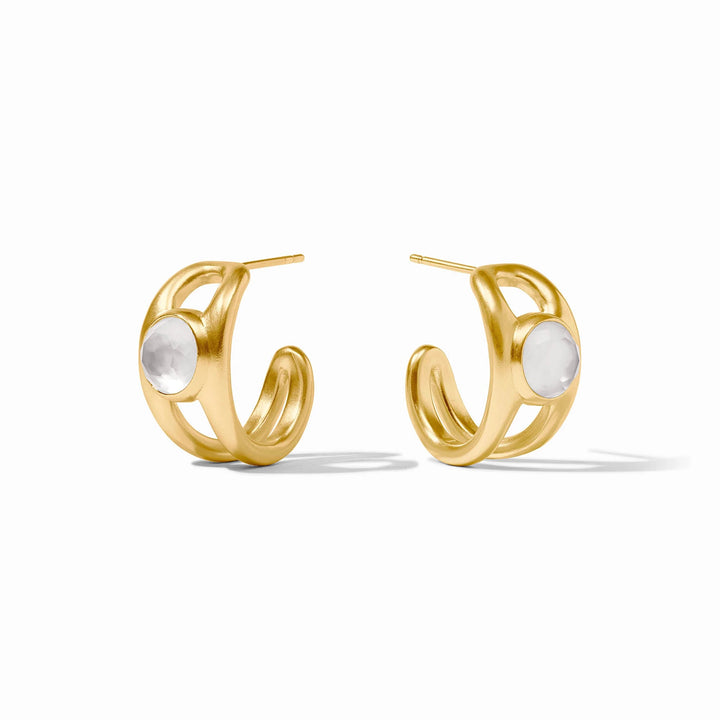 Laguna Stone Hoop | +Colors