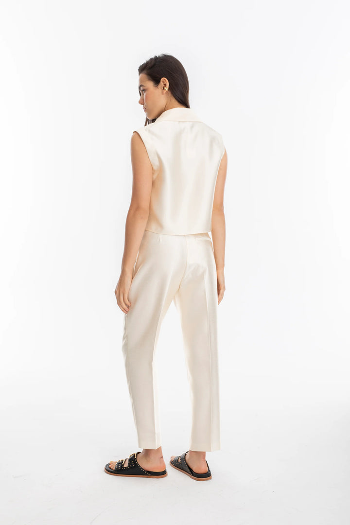 Rome Taffeta Pants | Off White