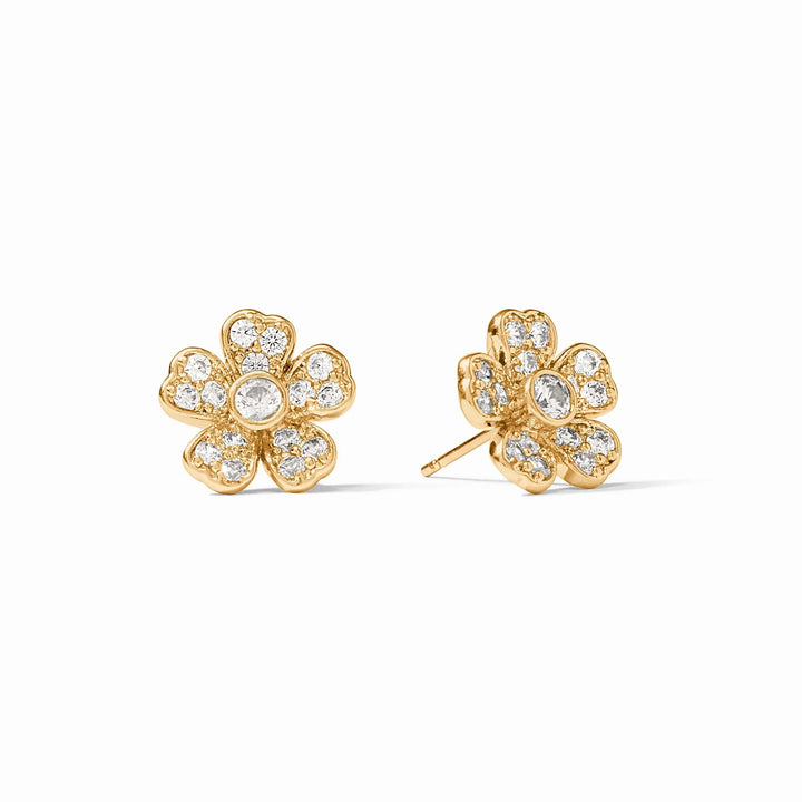 Laurel Stud | Cubic Zirconia