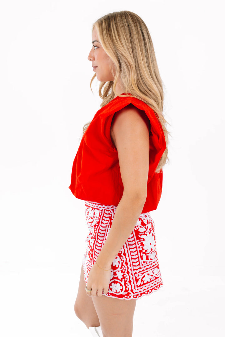 Layne Top | Red