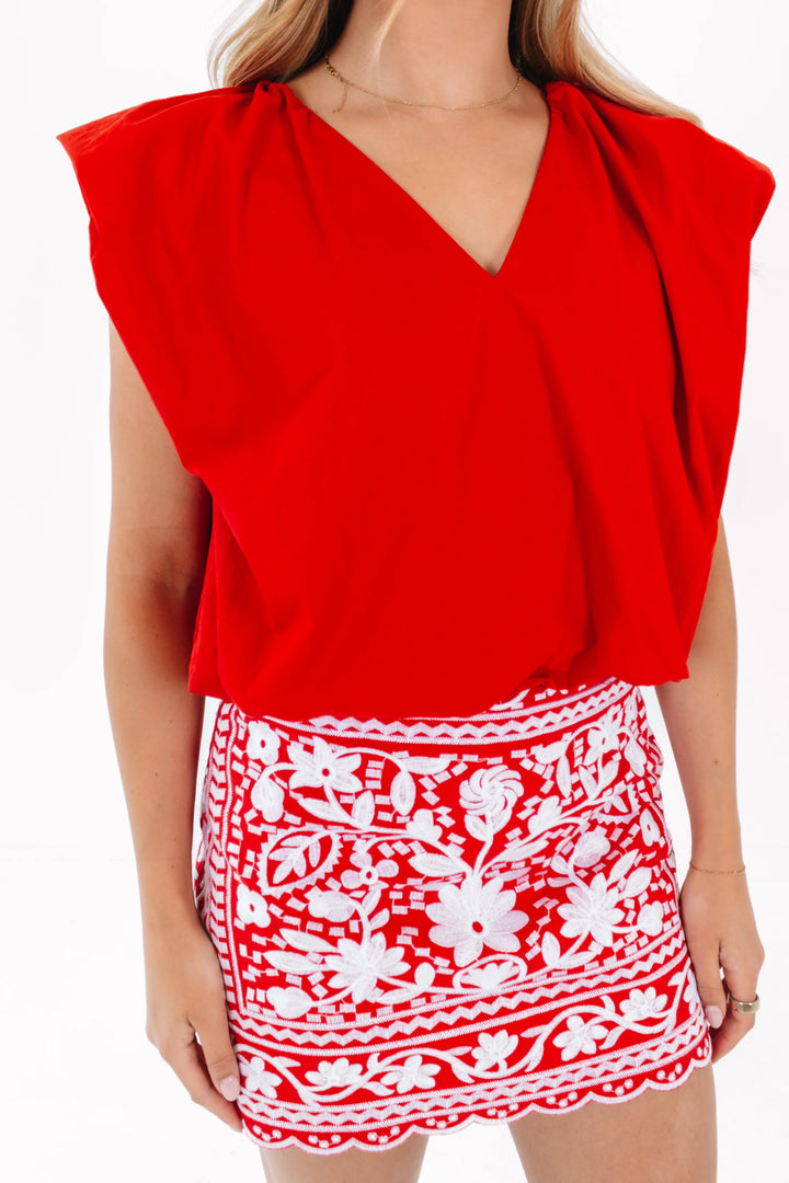 Layne Top | Red