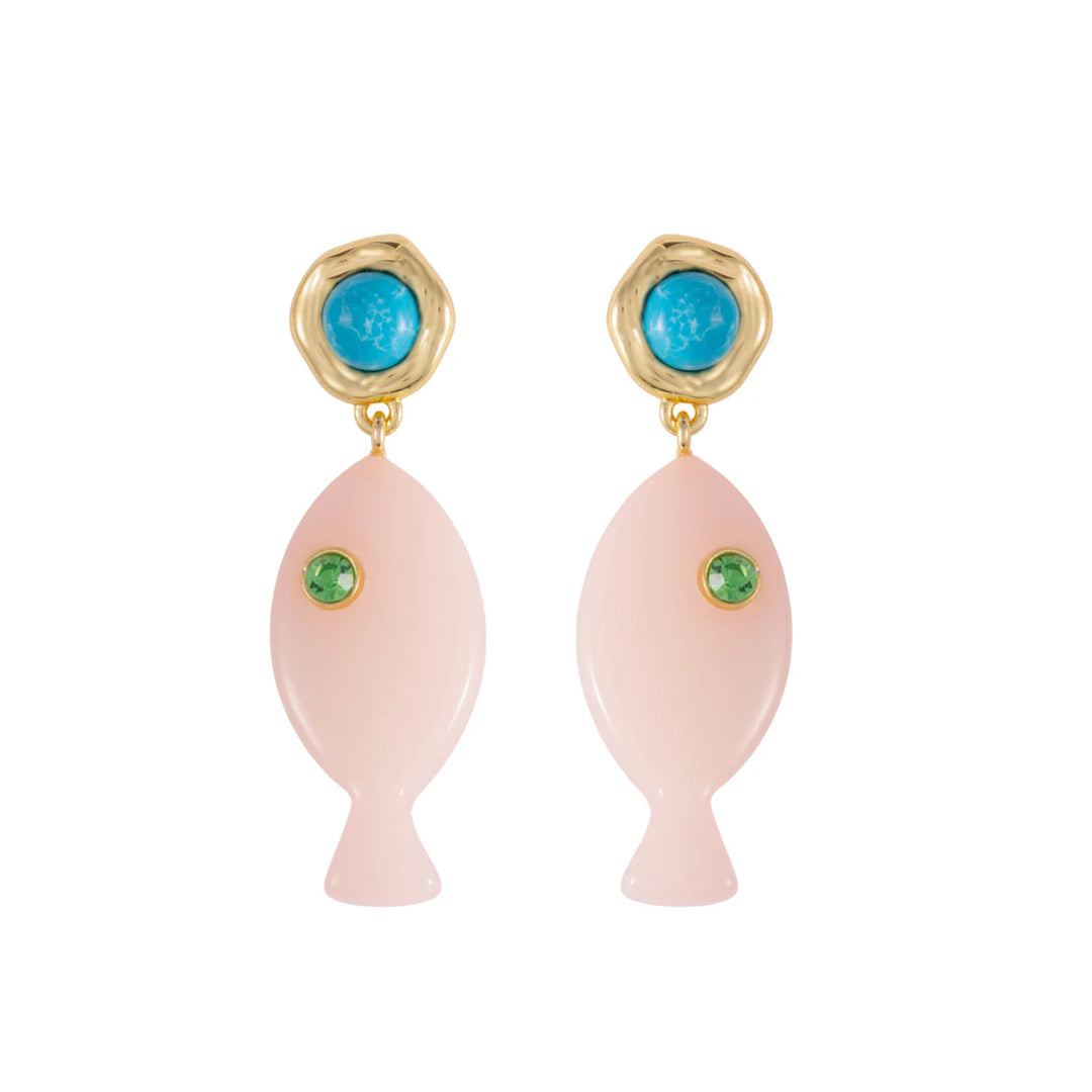 Liliana Earrings | Pink