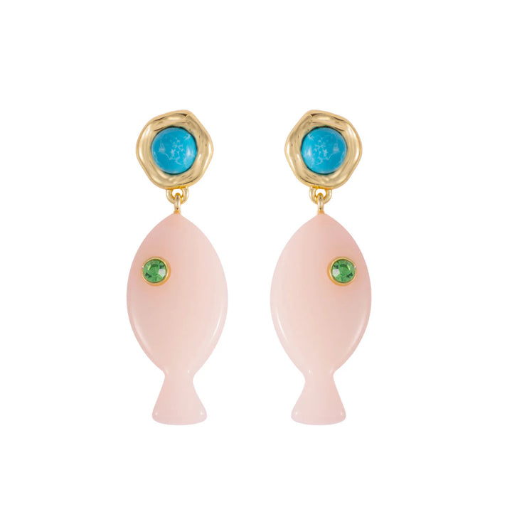 Liliana Earrings | Pink