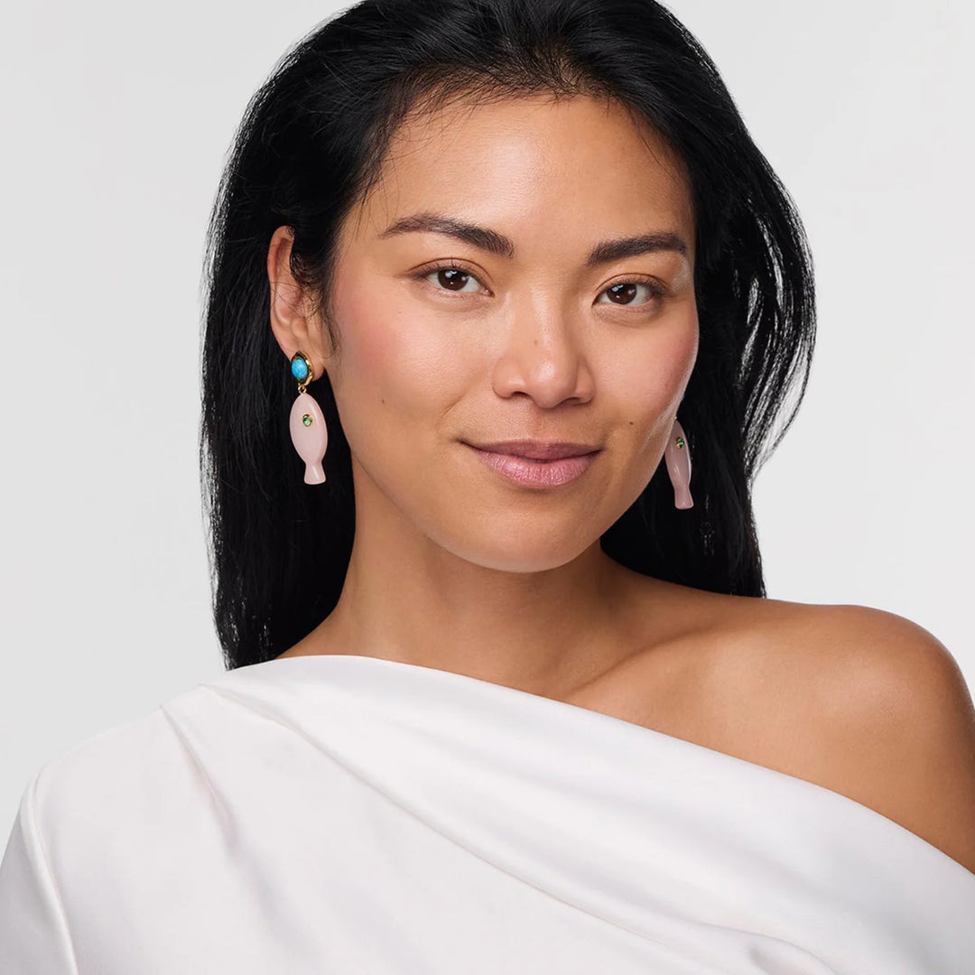 Liliana Earrings | Pink