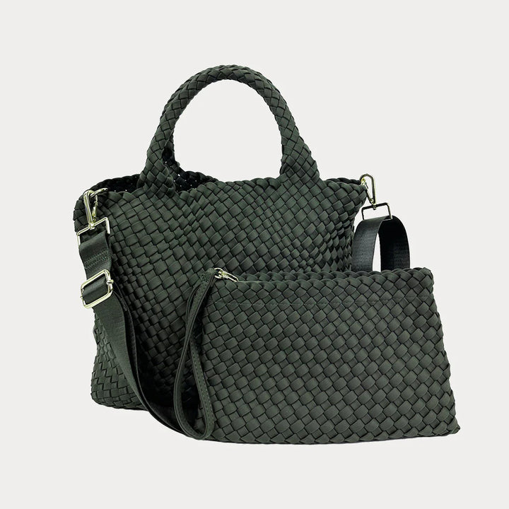 Lily Woven Neoprene Tote | + Colors