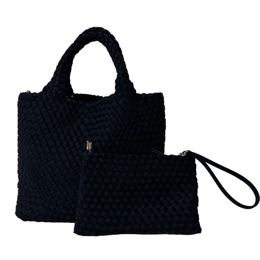 Lily Woven Neoprene Tote | + Colors