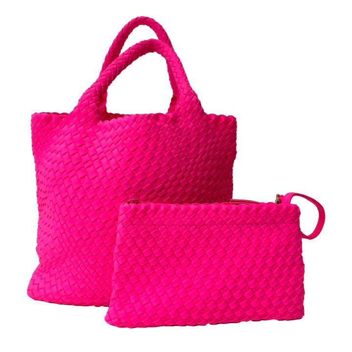 Lily Woven Neoprene Tote | + Colors