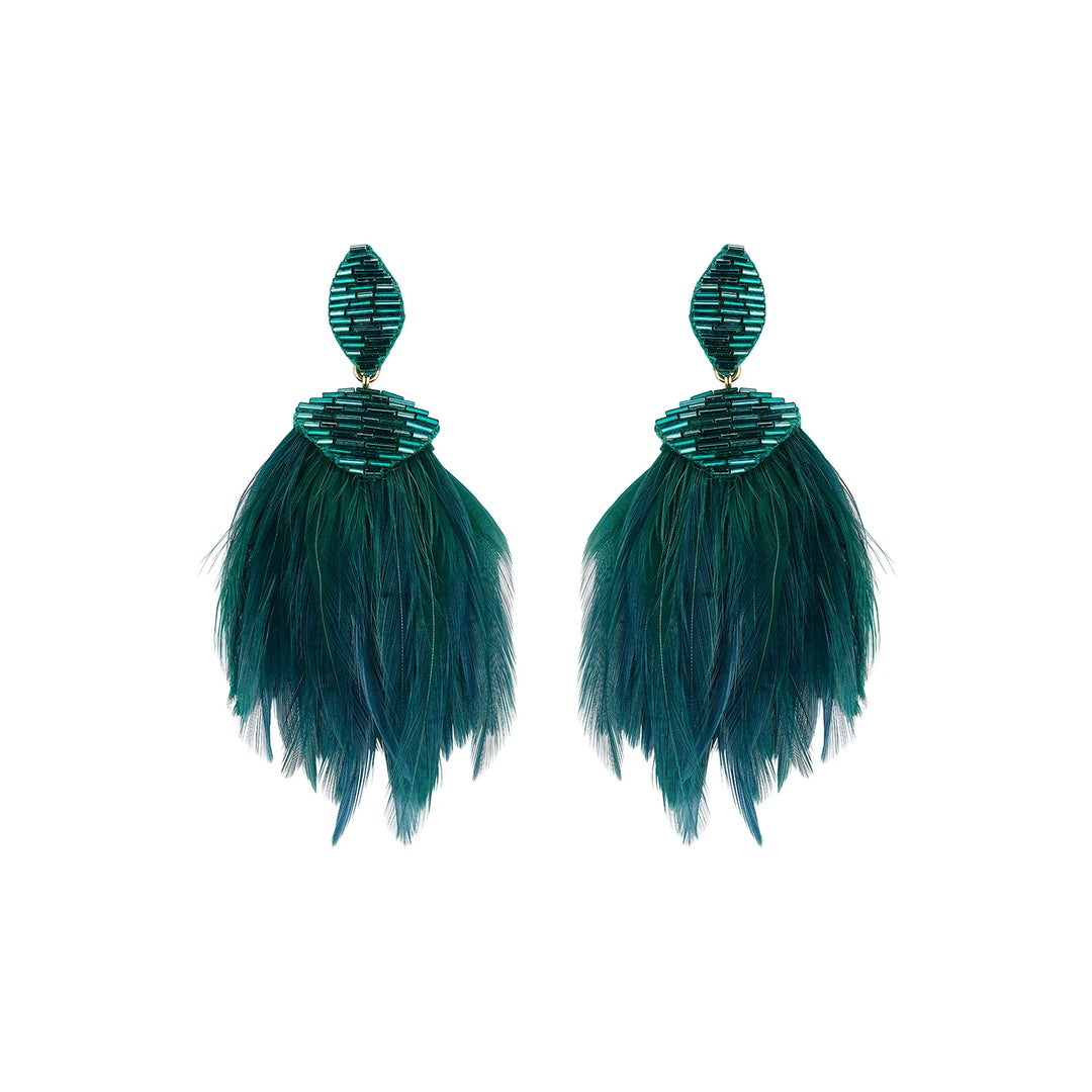 Lisboa Earrings | Green