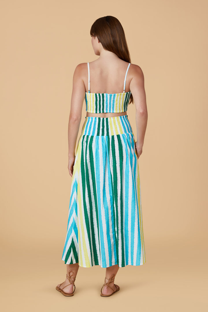 Georgia Skirt | Sorrento Stripe