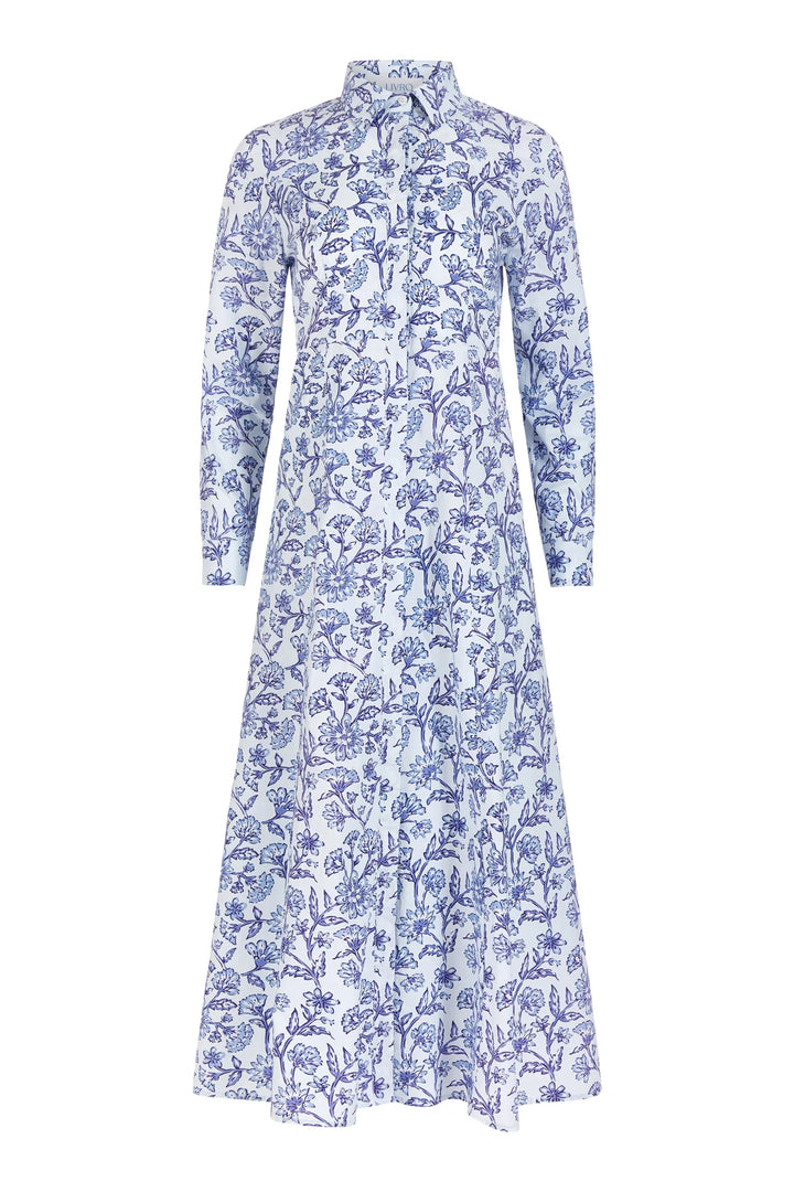 Classic Shirtdress | Jacobean Floral