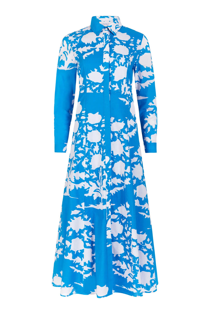 Classic Shirtdress | Tufts Blue Bouquet
