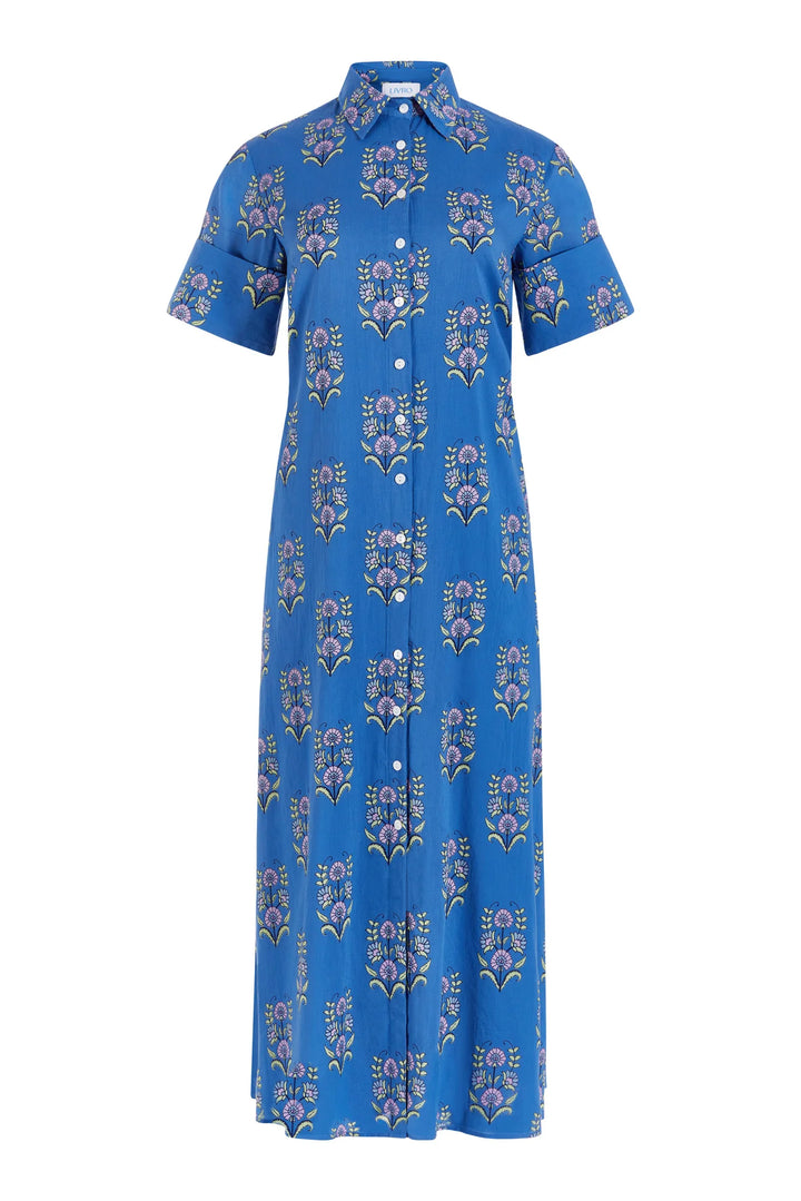 Gibbons Dress | Cornflower Mughal