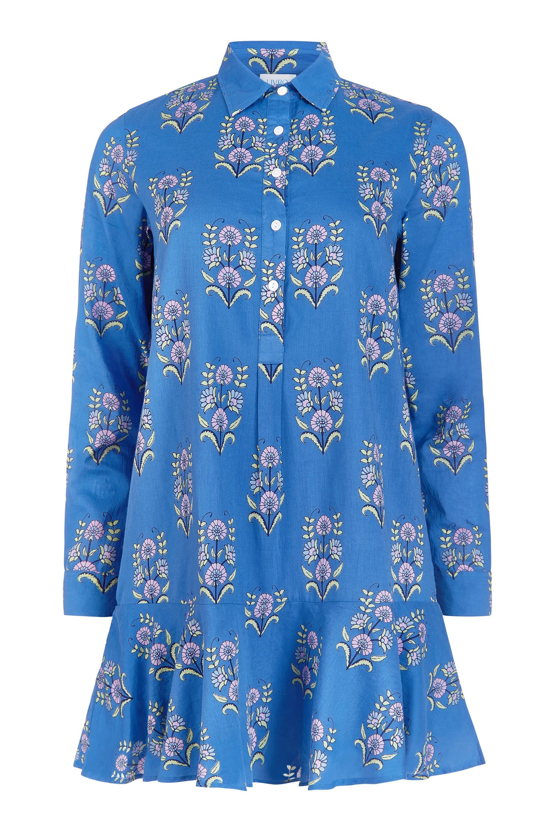 Polly Dress | Cornflower Mughal