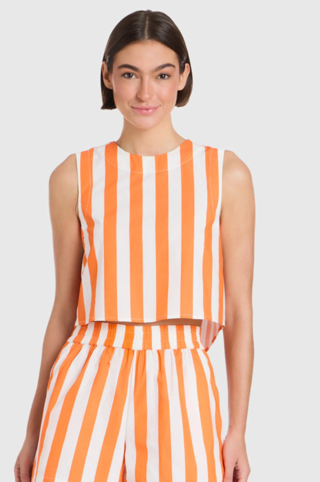 Crop Top in Sunny Stripes