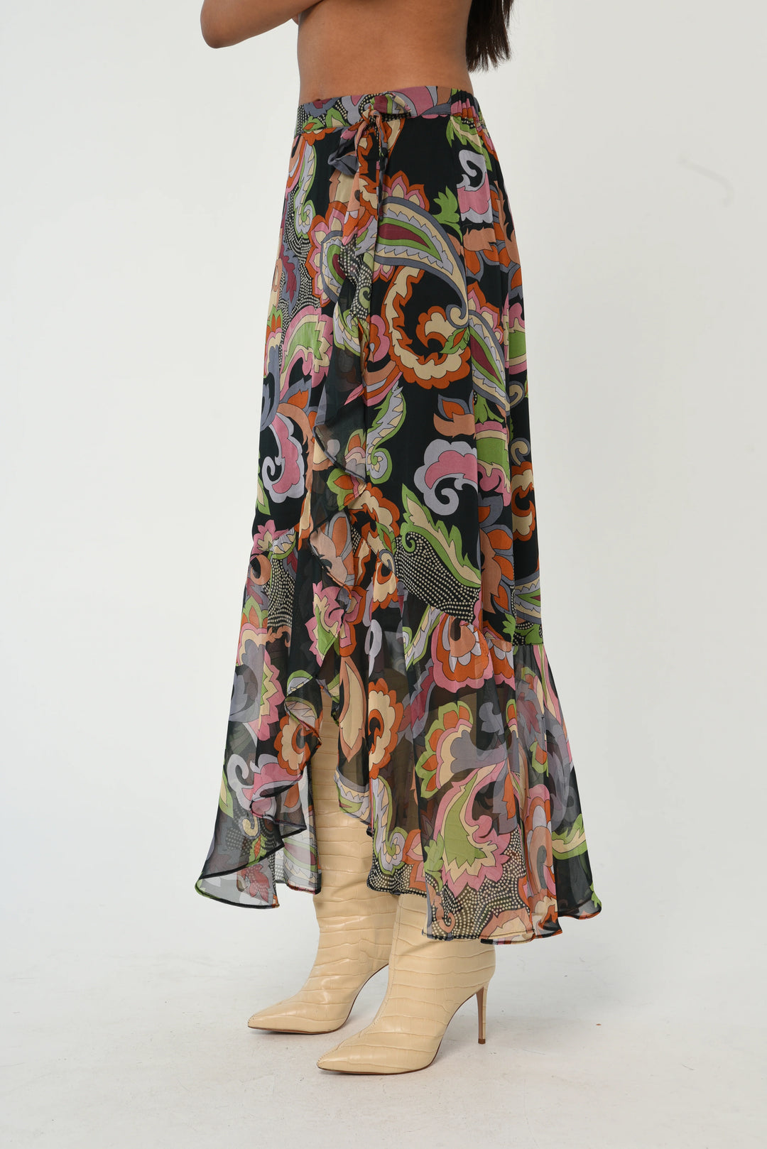 Marcy Skirt | Marzipan Paisley