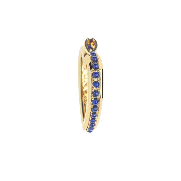 LOVE You to the Moon and Back Heart on 16-18" Classic Rolo Chain