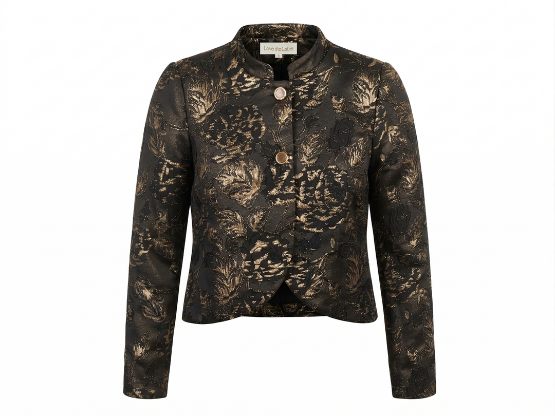 Mae Jacket | Gilded Garden Jacquard